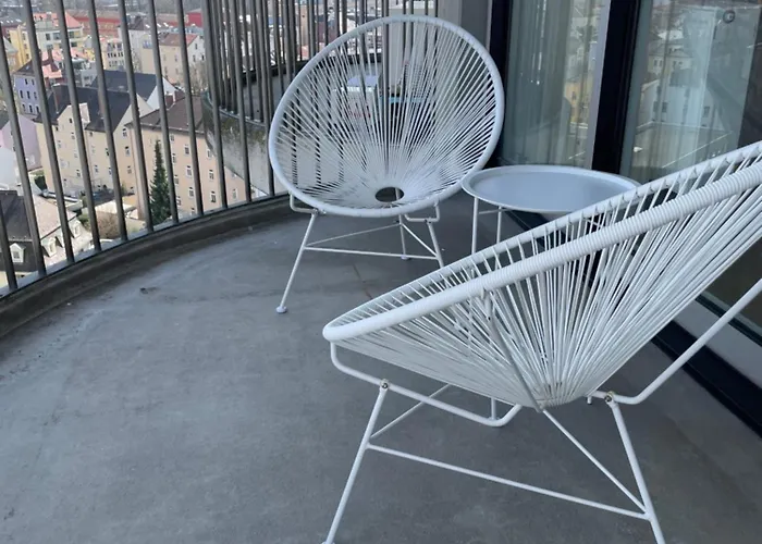 Business & Relax Skyline-view Wlan Appartement Augsburg